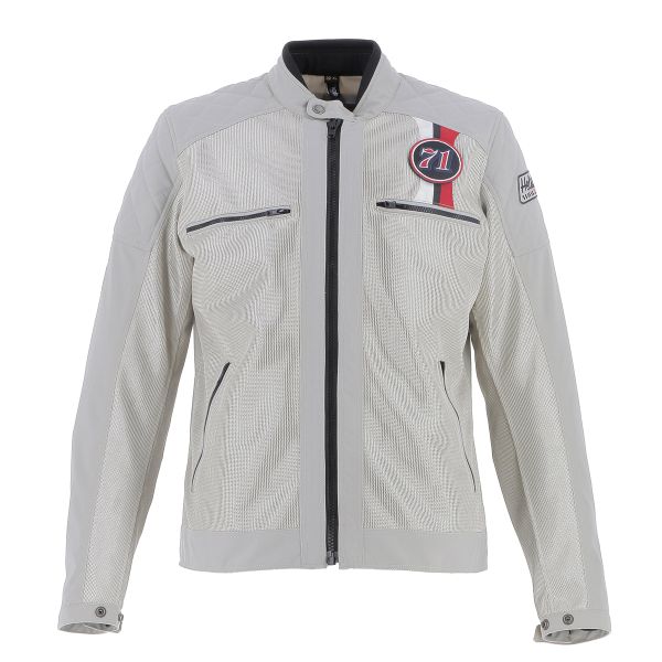 Cazadora moto Helstons Stinger Air Mesh Silver Cazadora moto Helstons Stinger Air Mesh Silver