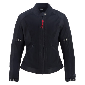 Cazadora moto Helstons Stoner Evo Air Girl Mesh Negro