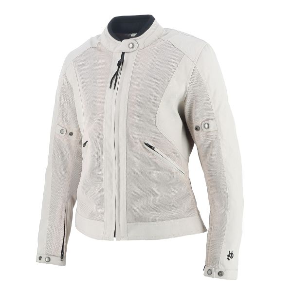 Helstons Stoner Evo Air Girl Mesh Plata