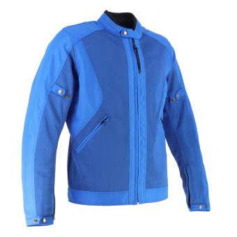 Helstons Stoner Evo Air Hombre Malla Azul