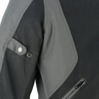 Helstons Stoner Evo Air Hombre Malla Gris