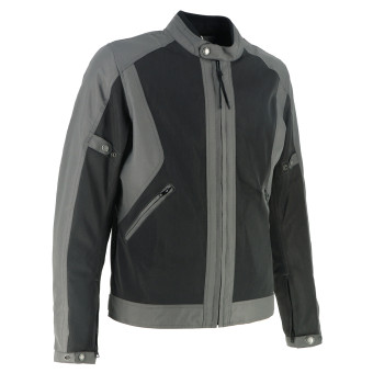Helstons Stoner Evo Air Hombre Malla Gris