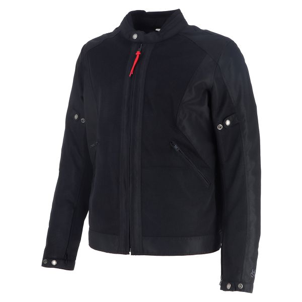 Helstons Stoner Evo Air Hombre Malla Negro