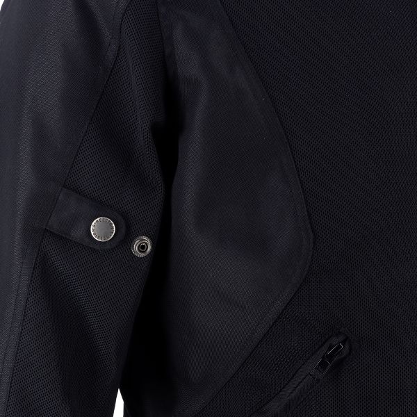 Helstons Stoner Evo Air Hombre Malla Negro