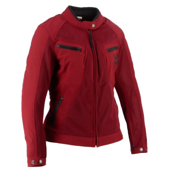 Helstons Turbo Girl Air Mesh Borgoña
