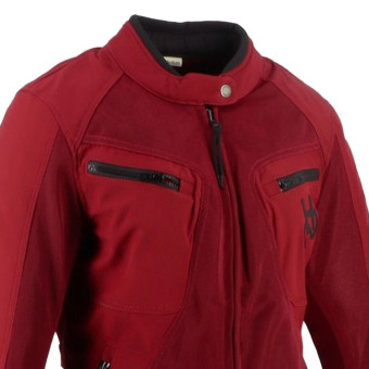 Helstons Turbo Girl Air Mesh Borgoña