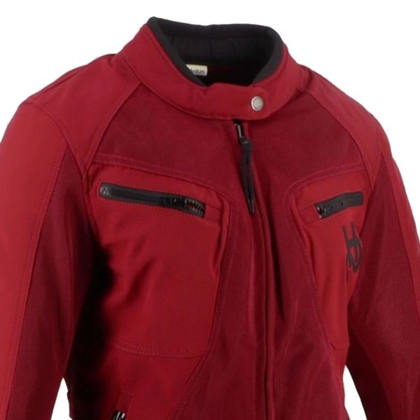 Helstons Turbo Girl Air Mesh Borgoña