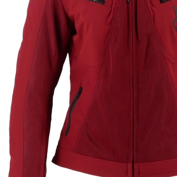 Helstons Turbo Girl Air Mesh Borgoña