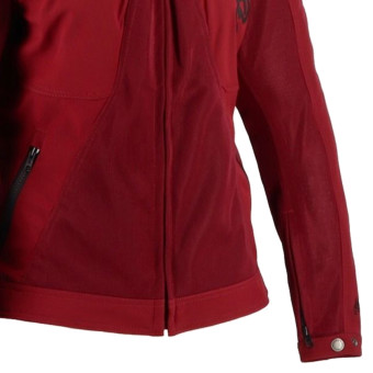 Helstons Turbo Girl Air Mesh Borgoña