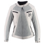 Cazadora moto Helstons Turbo Girl Air Mesh Gris