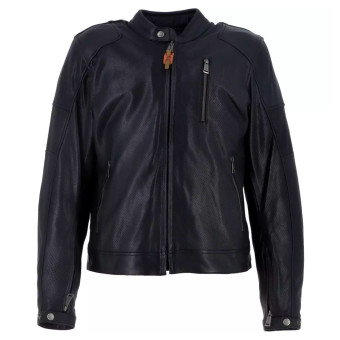 Cazadora moto Helstons Urban Air Leather Black