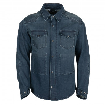 Cazadora moto Helstons Vince Coton Armalith Blue