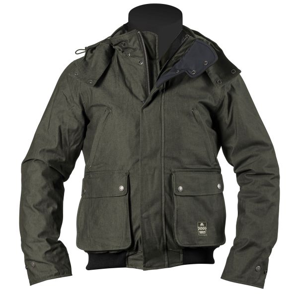 Cazadora moto Helstons Walk Khaki