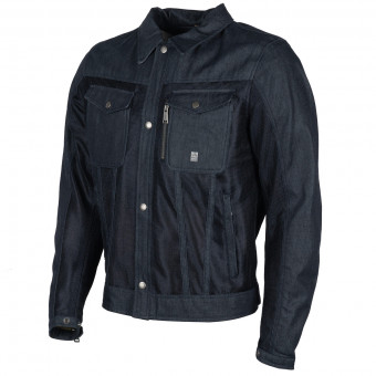 Cazadora moto Helstons Western Air Blue