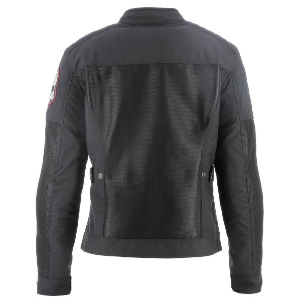 Helstons Widow Air Mesh Black