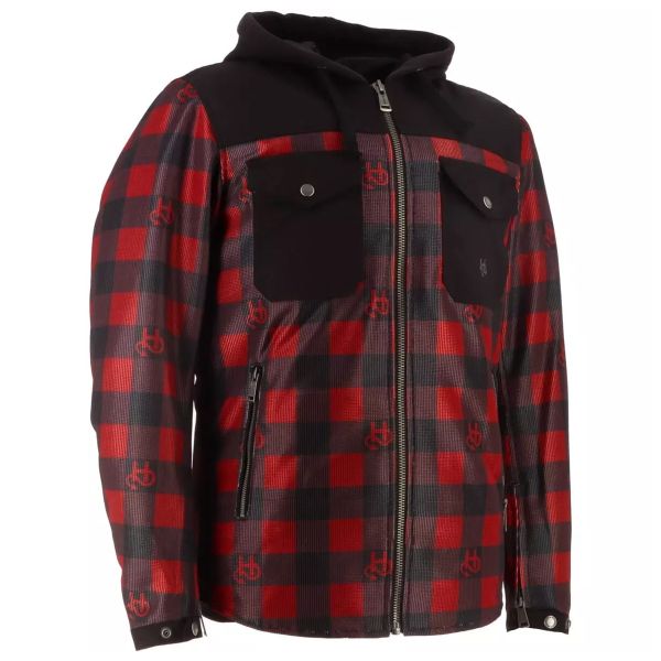 Helstons Wood Air Black Red