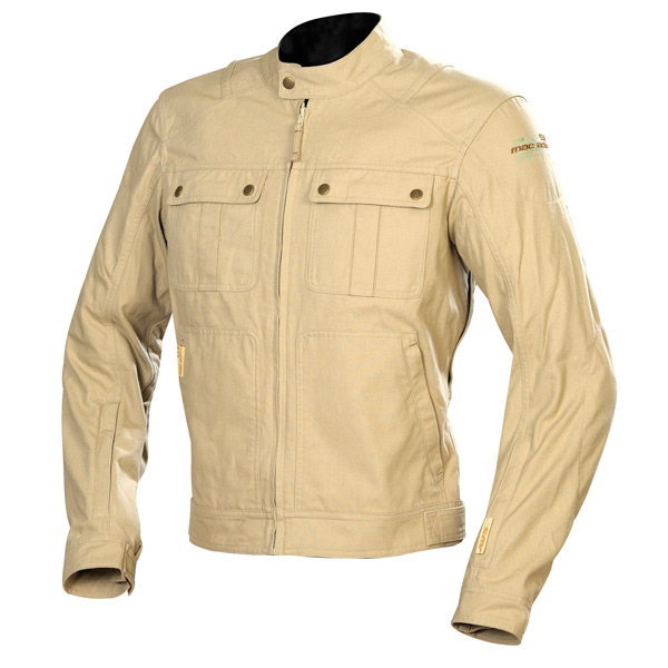 Cazadora moto Mac Adam Explorer Beige