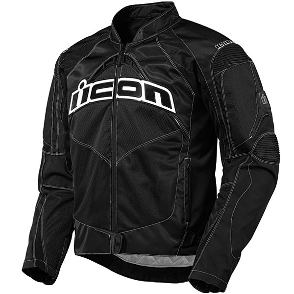 Cazadora moto ICON Contra Black
