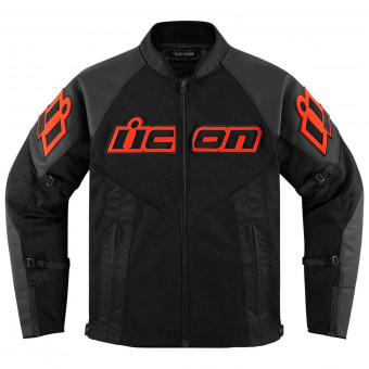 Cazadora moto ICON Mesh AF Leather Slayer