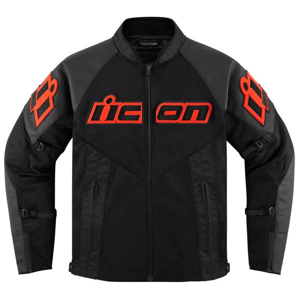 Cazadora moto ICON Mesh AF Leather Slayer