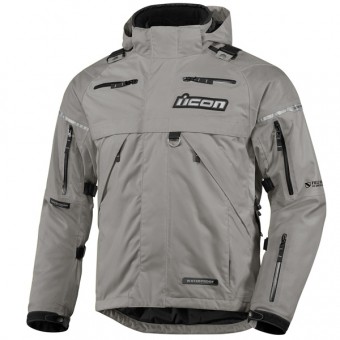 Chaquetas moto ICON Patrol Grey