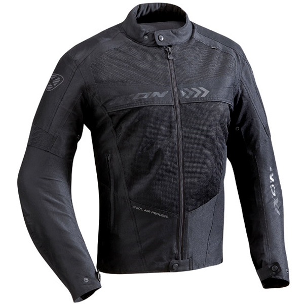 Cazadora moto Ixon Alloy Negro