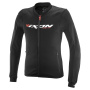 Cazadora moto Ixon Arma Negro Blanco Rojo Brillante