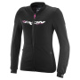 Cazadora moto Ixon Arma Lady Negro Blanco Rosa Brillante