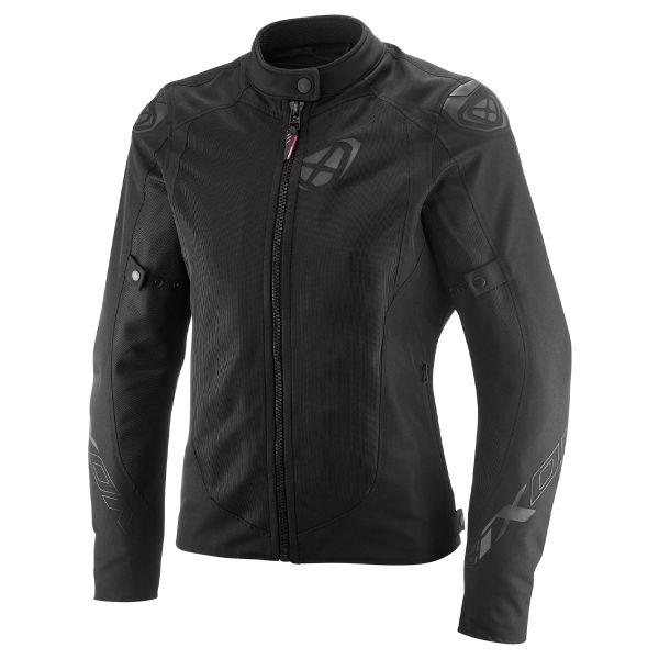 Cazadora moto Ixon Artemis Negro Negro