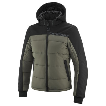 Cazadora moto Ixon Aspen Lady Kaki Negro Cazadora moto Ixon Aspen Lady Kaki Negro