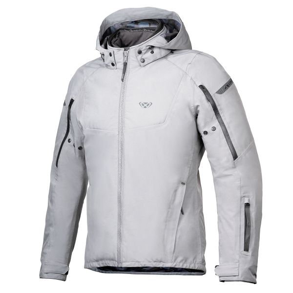 Cazadora moto Ixon Burning Grey