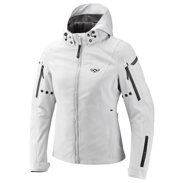 Cazadora moto Ixon Burning Lady Light Grey Cazadora moto Ixon Burning Lady Light Grey
