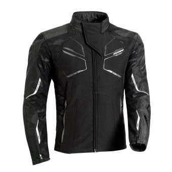 Cazadora moto Ixon Cell Black Anthracite White