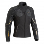 Cazadora moto Ixon Cell Lady Black Gold