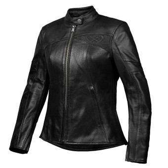 Cazadora moto Ixon Crank Air Lady Black