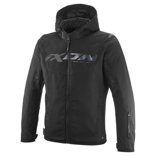 Cazadora moto Ixon Fierce Black Cazadora moto Ixon Fierce Black