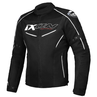 Cazadora moto Ixon Flicker Black White