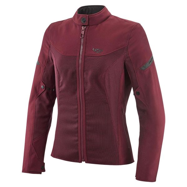 Cazadora moto Ixon Fresh Lady Burgundy Cazadora moto Ixon Fresh Lady Burgundy