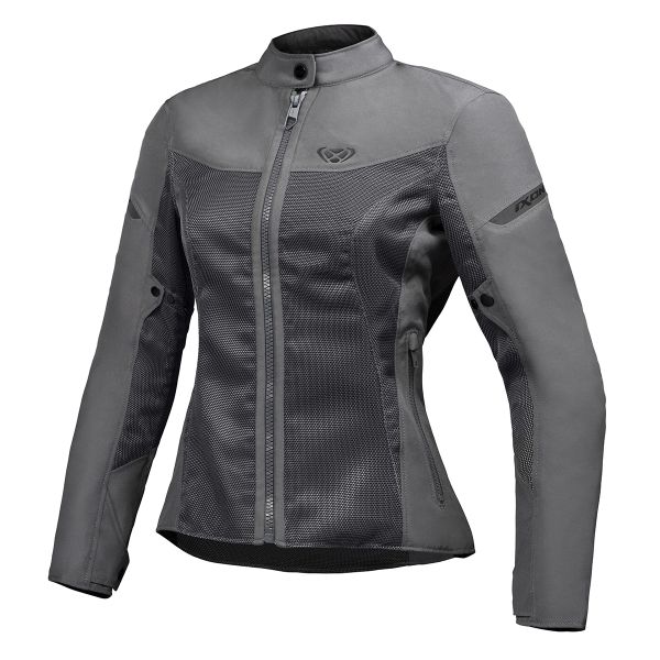 Cazadora moto Ixon Fresh Lady Grey Cazadora moto Ixon Fresh Lady Grey