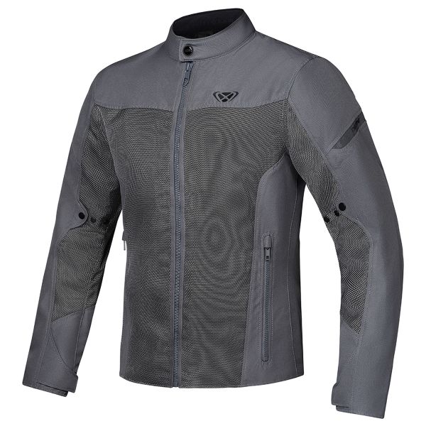 Cazadora moto Ixon Fresh Slim Gris
