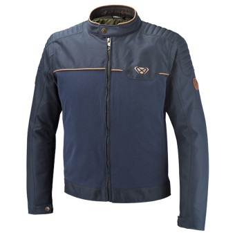 Cazadora moto Ixon Hornet Navy Brown