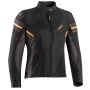 Cazadora moto Ixon Ilana Evo Black Anthracite Gold