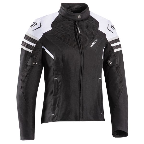 Cazadora moto Ixon Ilana Evo Black White Grey Cazadora moto Ixon Ilana Evo Black White Grey