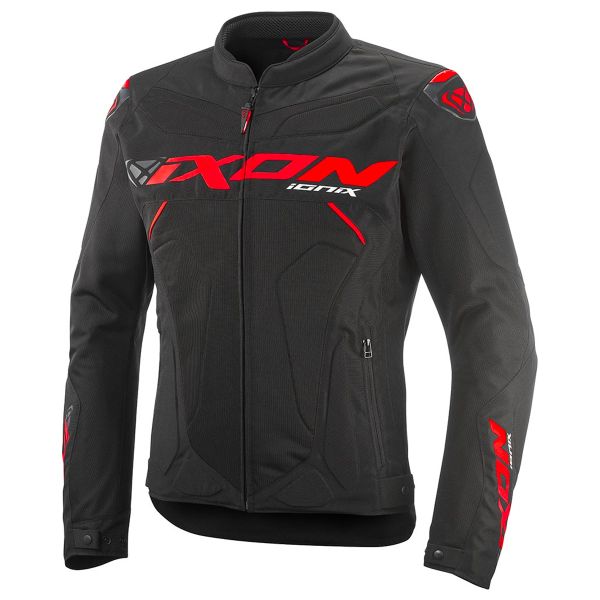 Cazadora moto Ixon Ionix Black Red