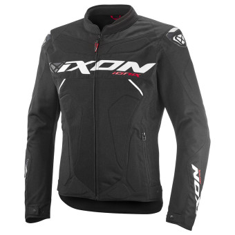 Cazadora moto Ixon Ionix Black White