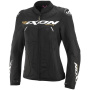 Cazadora moto Ixon Ionix Lady Negro Blanco