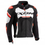 Cazadora moto Ixon Jackal Jacket White Black Red