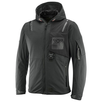 Cazadora moto Ixon M-Quarter Antracita Negro