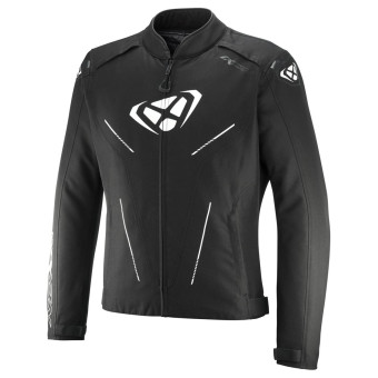 Cazadora moto Ixon Prodigy Negro Blanco