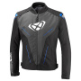 Cazadora moto Ixon Prodigy Black Anthracite Bleue